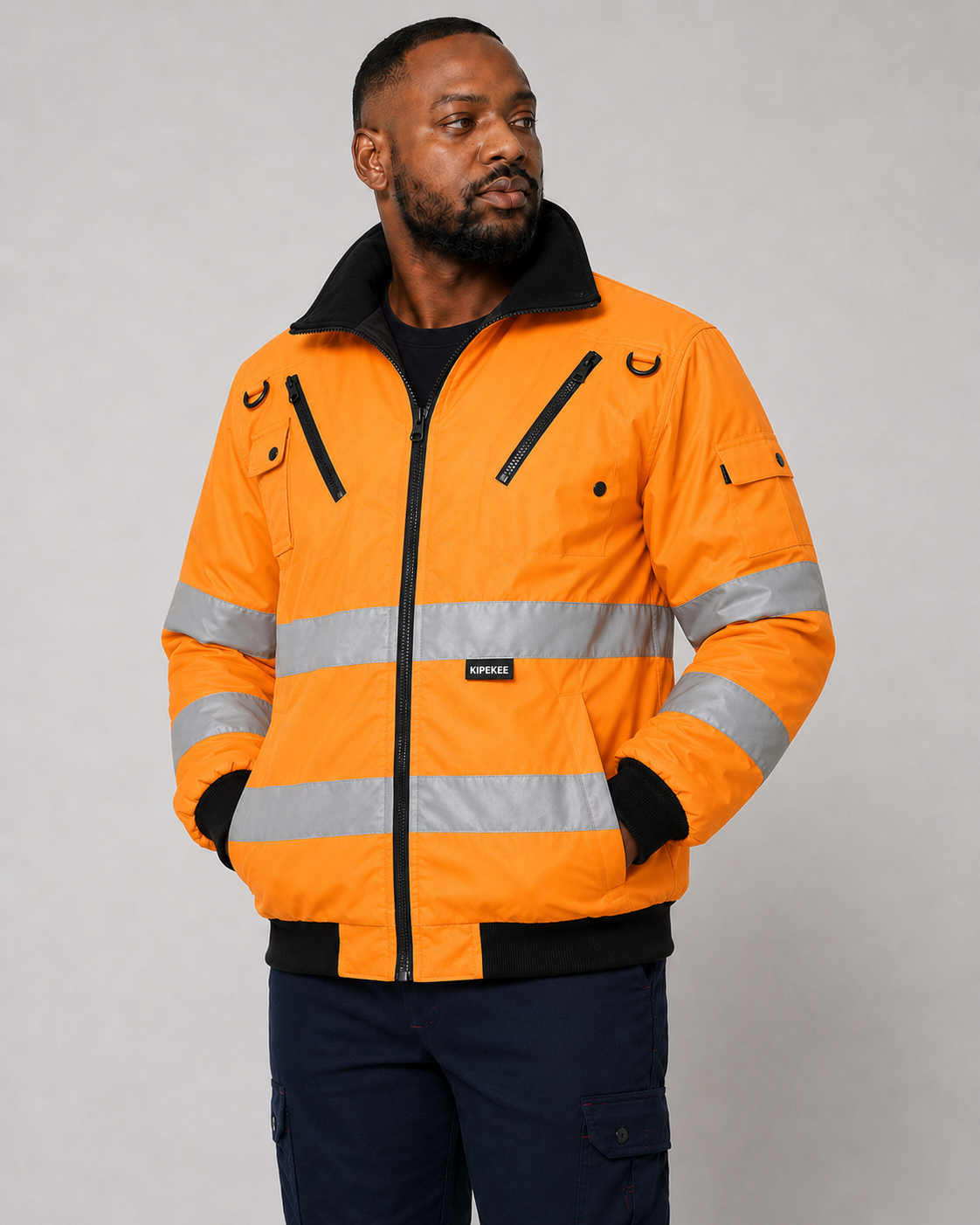 High-Visibility Reflective Bunny Jacket - Image 3